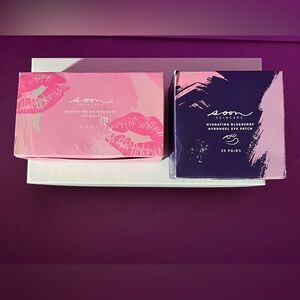 SOON SKINCARE - Pink Watermelon Lip Mask & Purple Blueberry Eye Patch Set 👄👁️
